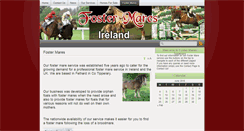 Desktop Screenshot of fostermares.ie